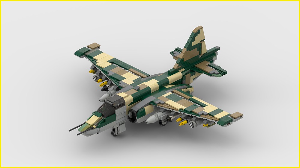 Lego Sukhoi Su-25 Frogfoot | 1:34 Scale