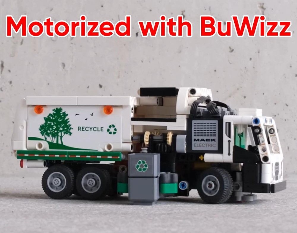 Lego 42167 Remote Control upgrade with BuWizz