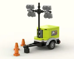 Mobile Generator & Light trailer