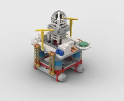 O&G semi submersible drilling rig
