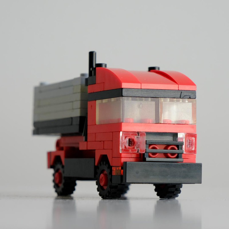 Lego Red Dump Truck