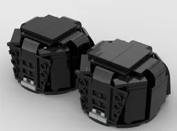 Lego Legion Imperialis-Legiones Astartes Dreadnought Drop Pods