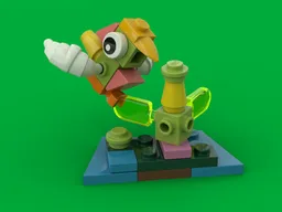 30548 - small bird and plant