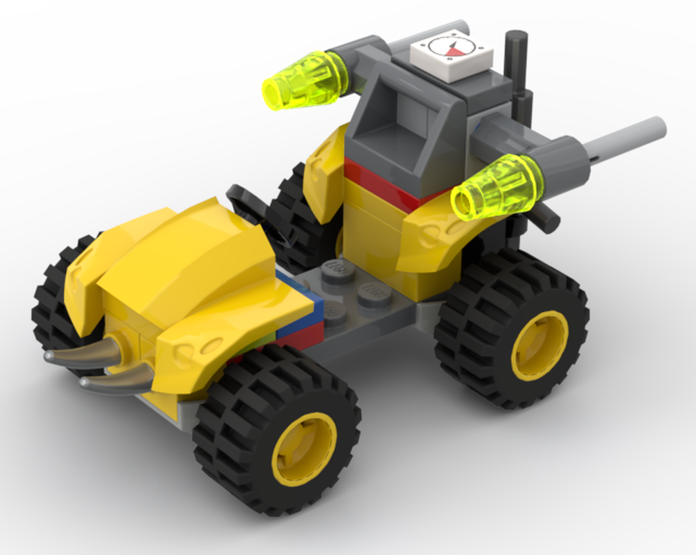 Lego Quad-Bike / ATV (5882-1 Rebuild)