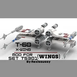 Wings for X Wing (set 75301)