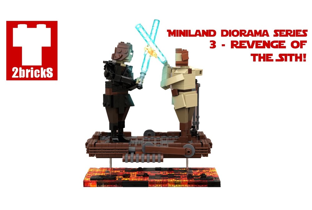 Lego Miniland Dioramas - 3 Revenge Of The Sith!