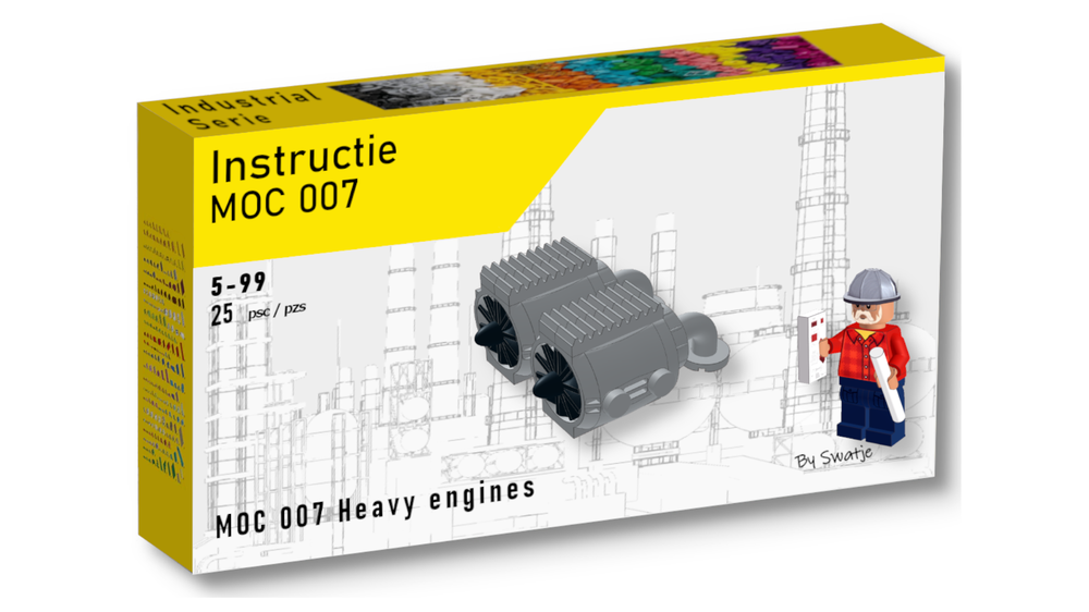 Lego MOC 007 Heavy engines