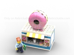 Donut stand for right-hand traffic – MOD 60452