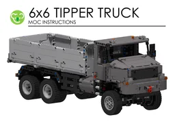 6x6 Tipper Truck