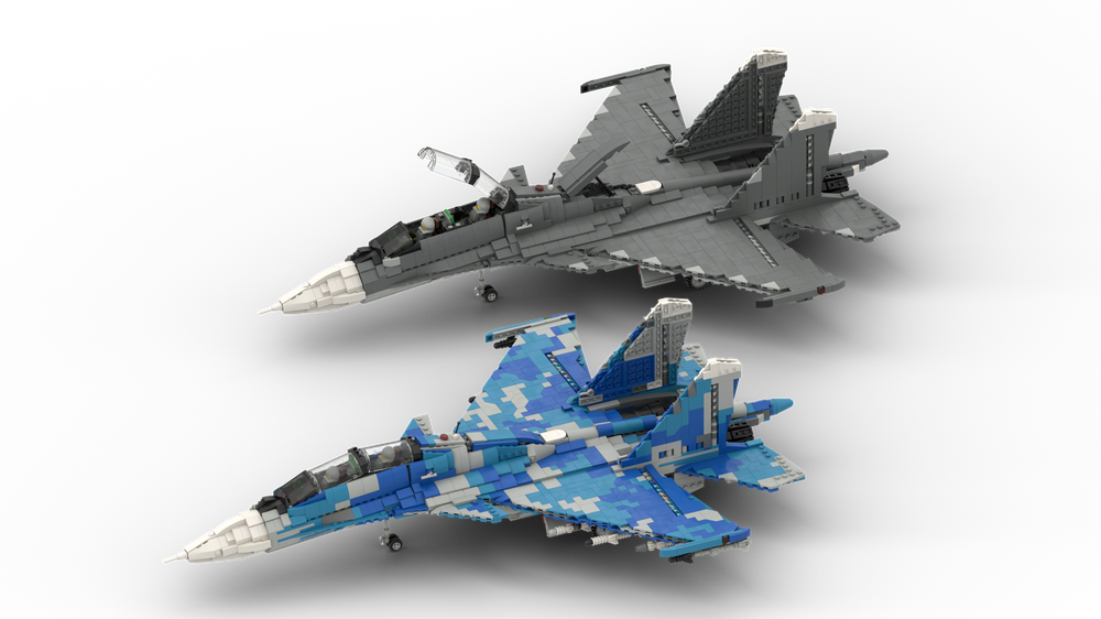 Lego Sukhoi SU-30 SM | 1:35 Scale