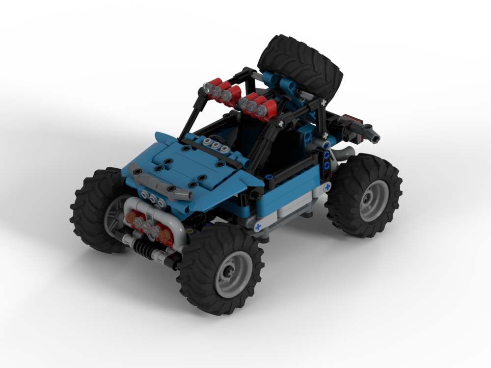 Lego Big Wheel Off Road Buggy