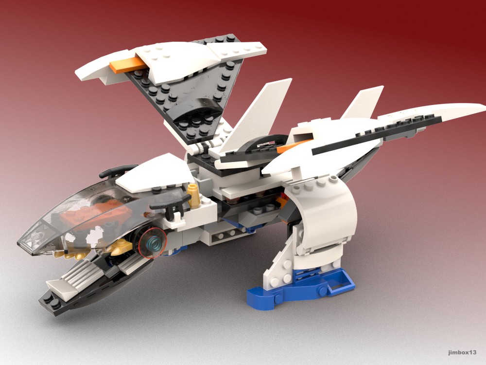 Lego Mars Jabberwocky Mech