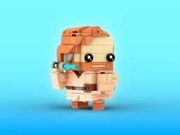 Obi Wan Kenobi Brickheadz LEGO MOC - Revenge of the Sith