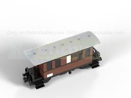 8wide State railway passenger car - class III