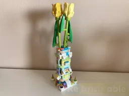 Unicorn Castle Vase