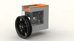 Simple Vacuum Engine 1-Cylinder