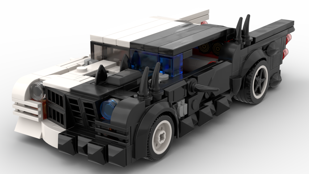 Lego TwoFace's Destroyed Muscle Car