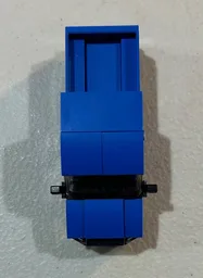 Small blue pickup