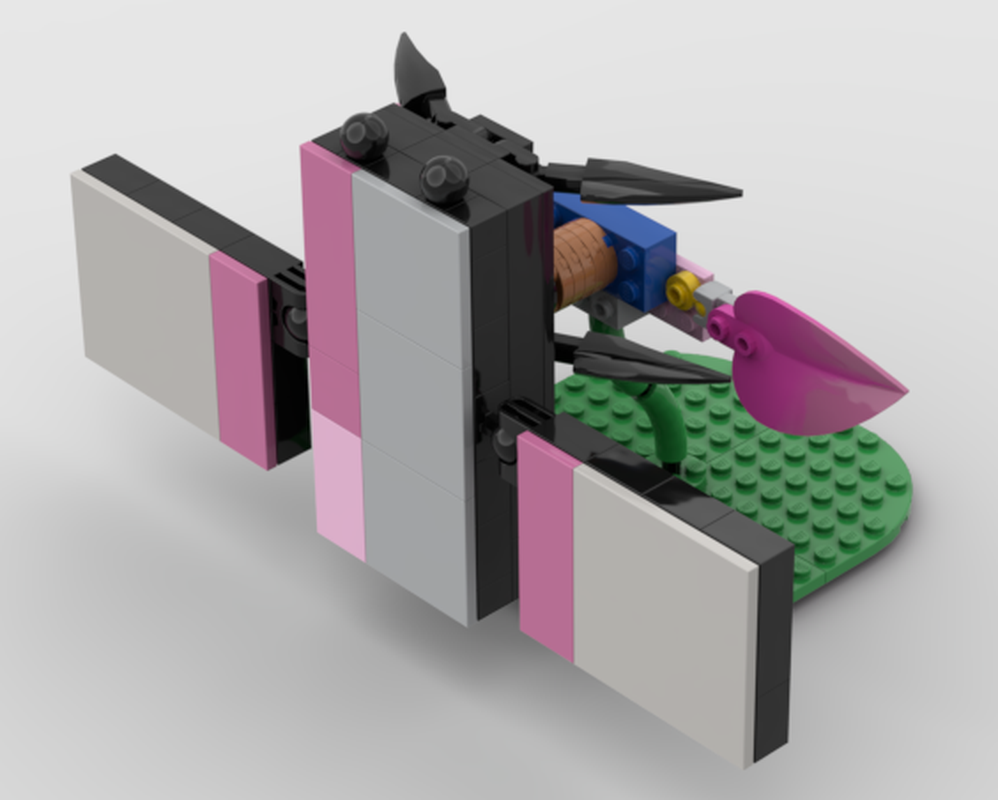 Lego Lotus Butterfly And Lotus