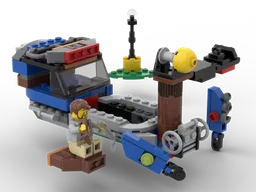 Fishing boat lighthouse raft alt for 31075