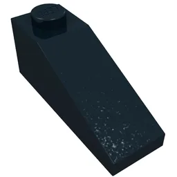 Brick Sloped 33° 3 x 1 / Black