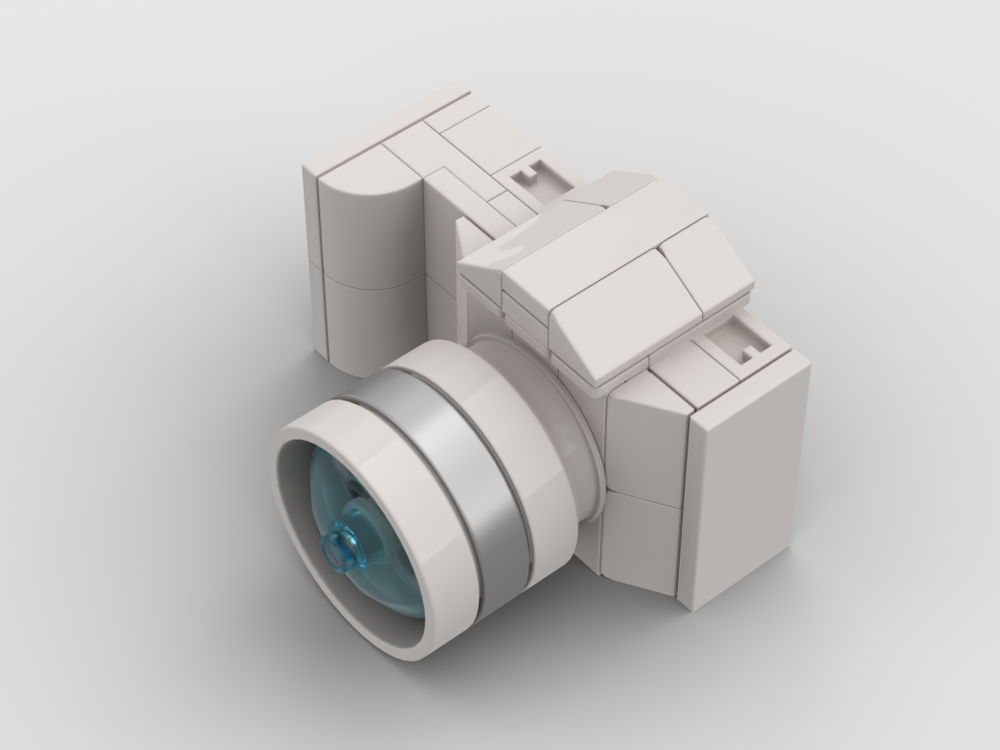 Lego white camera