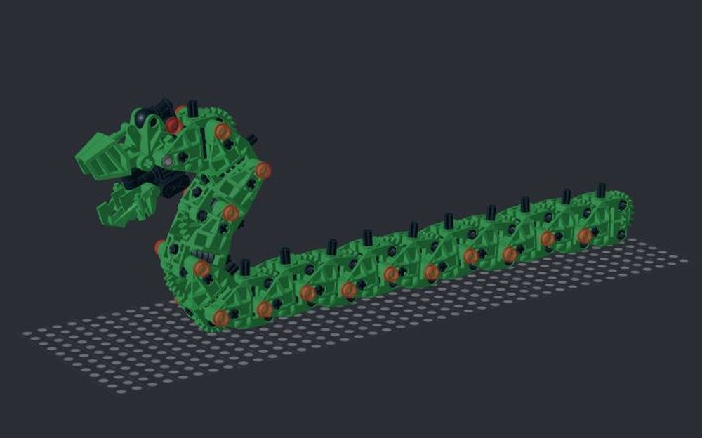 Lego Bionicle Air Serpent