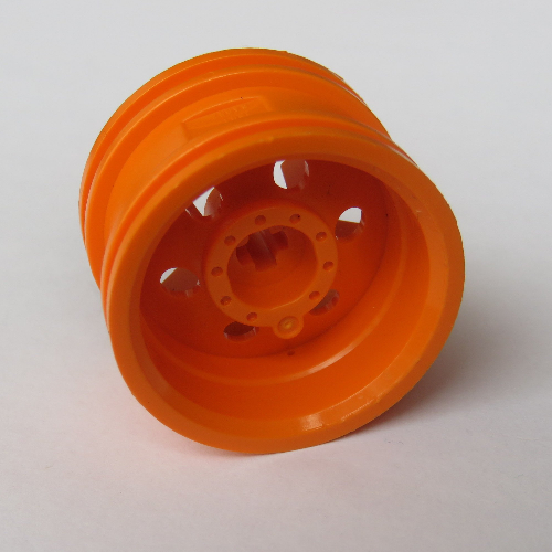 Lego Wheel 30.4 x 20 without Pinholes and with Unreinforced Rim / Orange