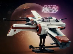 PiXEL-DANs ARC 170 Starfighter - 75402 Modification - Playscale UCS-style