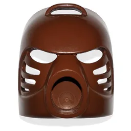 Large Figure Mask Hau [Plain] / Brown