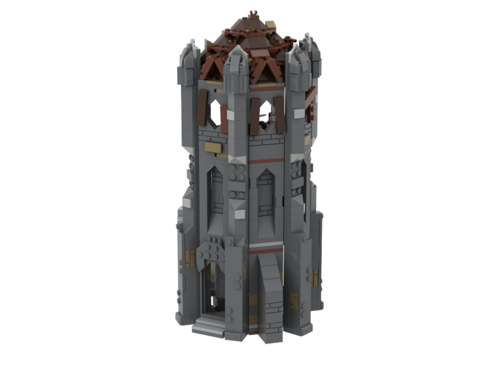 Lego The Tower of Cirith Ungol (playset-style)