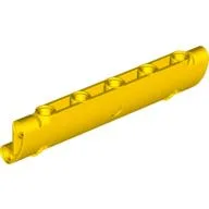 Technic Panel Curved 11 x 3 with 2 Pin Holes through Panel Surface / Yellow