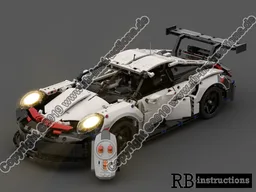 Porsche 911 RSR as RC-Version with light (42096)