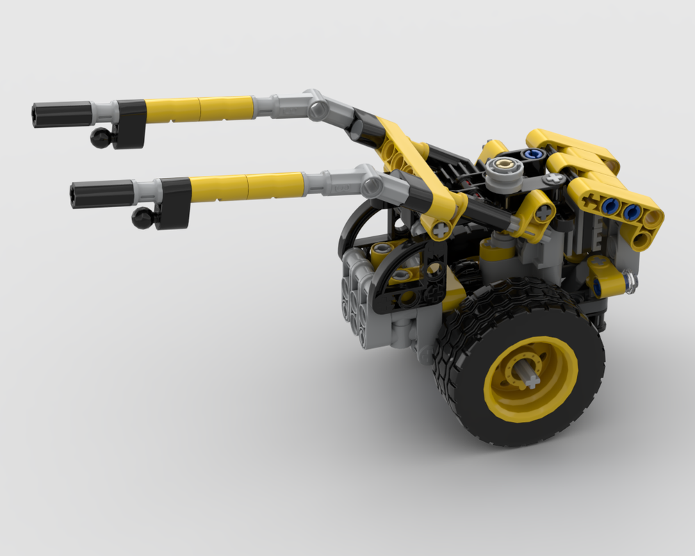 Lego 42035 Narrow Gauge Single-Axle Tractor #8