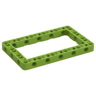 Lego Technic Beam Frame 7 x 11 / Lime