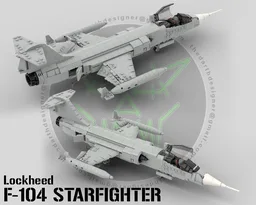 F-104 StarFighter - 1:35 Scale