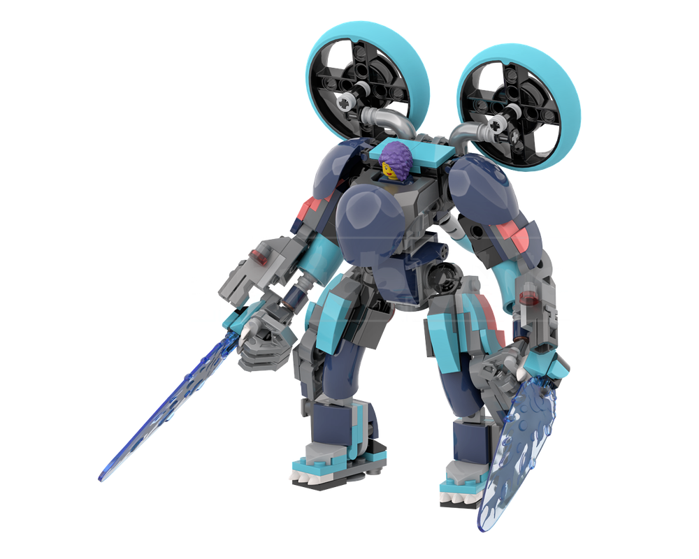 Lego Zoey's Warcat Mech - (71479-1 & 76277-1)