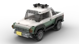 8 stud wide pickup truck
