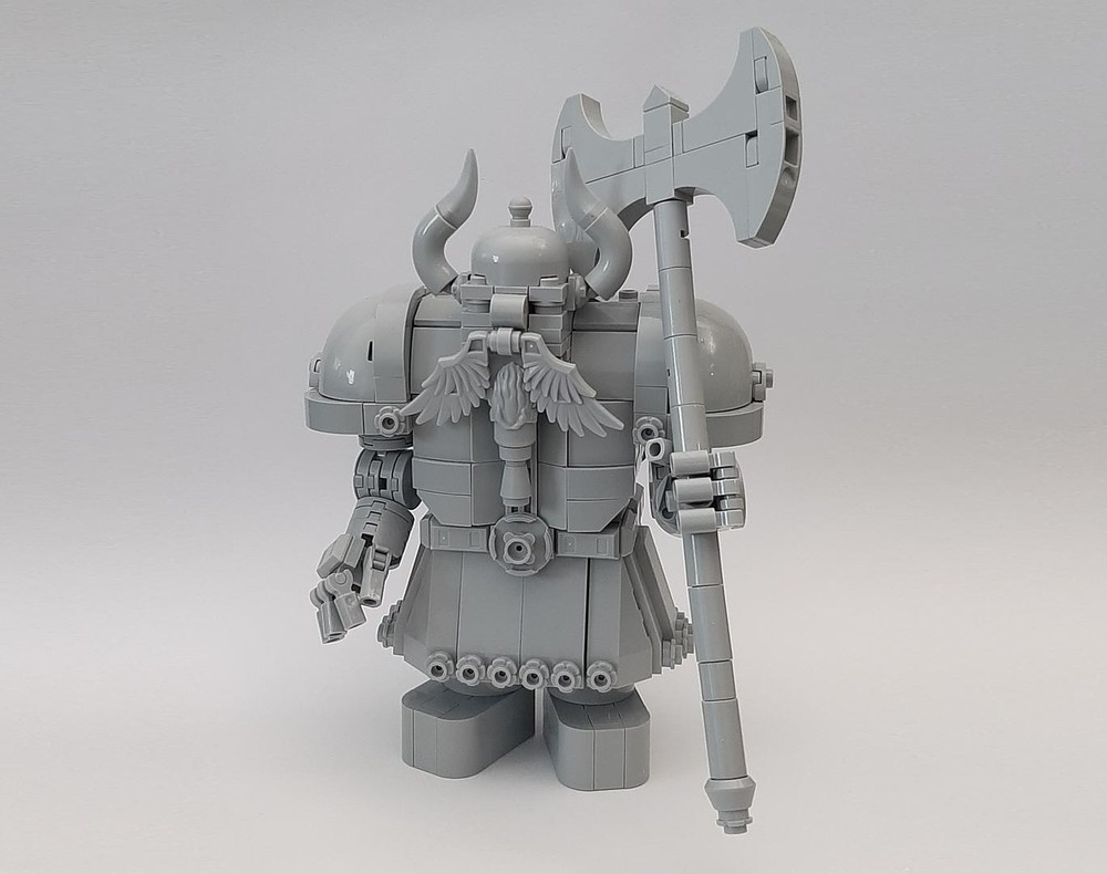 Lego Dwarven Statue