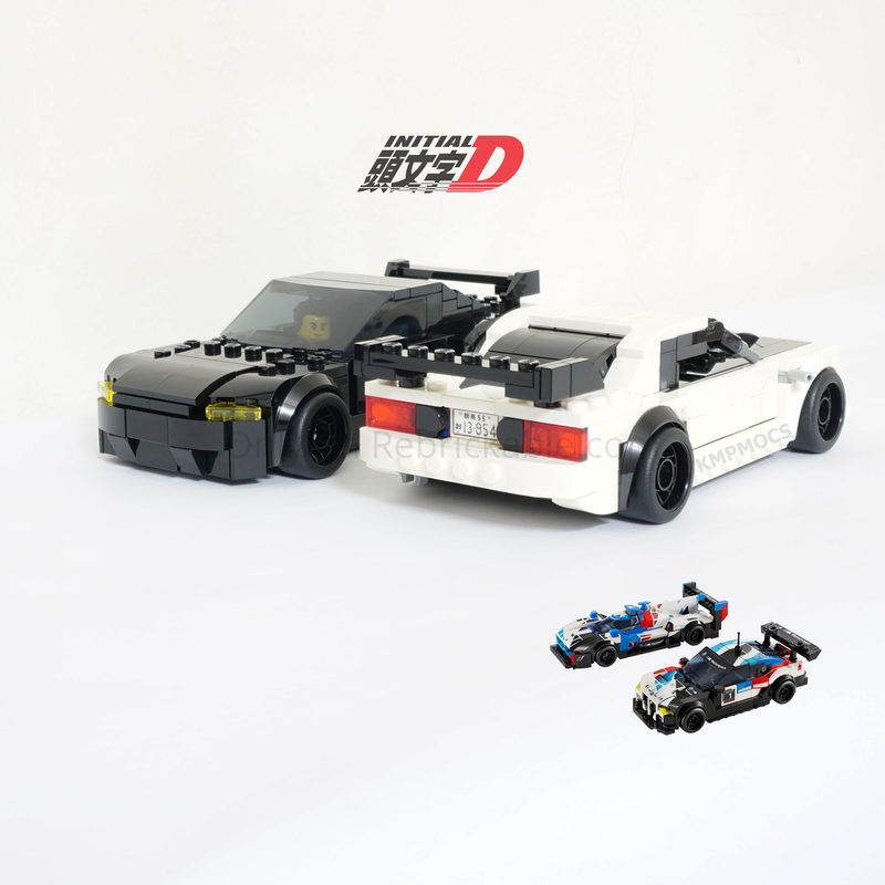 Lego 76922 Nissan R32 vs Mazda FC