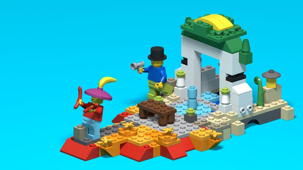 Lego BYGGLEK Story 7 - Temple of Sausage Sacrifice