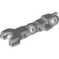 Lego Large Figure Skeletal, Limb with Ball Joint, and Ball Socket and Two Holes / Light Bluish Gray