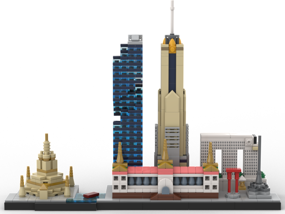 Lego Bangkok Skyline
