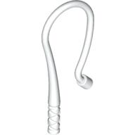 Lego Equipment Whip - Bent / White