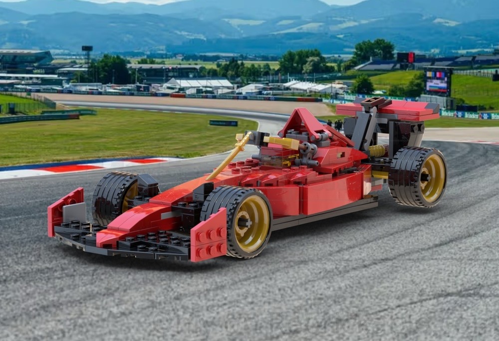 Lego 71737 F1 car