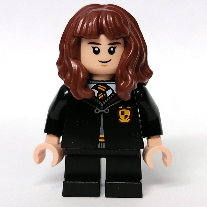 Lego Hermione Granger, Gryffindor Robe Closed, Short Legs