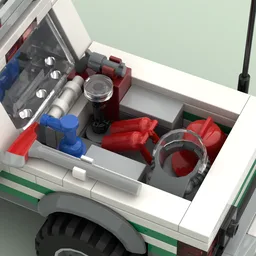 Forest Fire Service Patrol Pickup