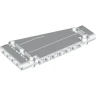 Technic Panel 5 x 11 x 1 Tapered / White