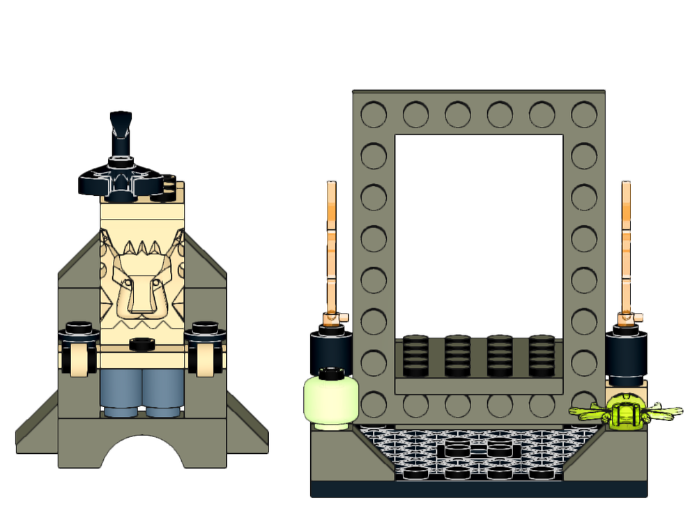 Lego Pharaoh's Stage