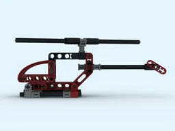 Red helicopter